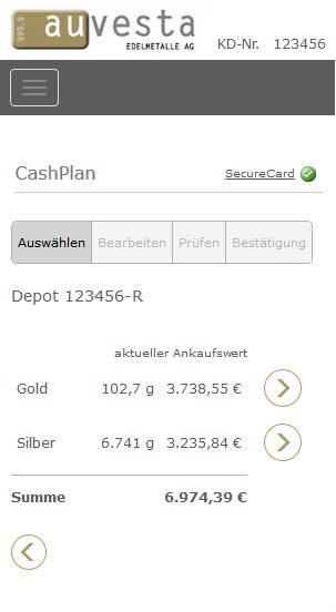 Depozyt online Cashplan